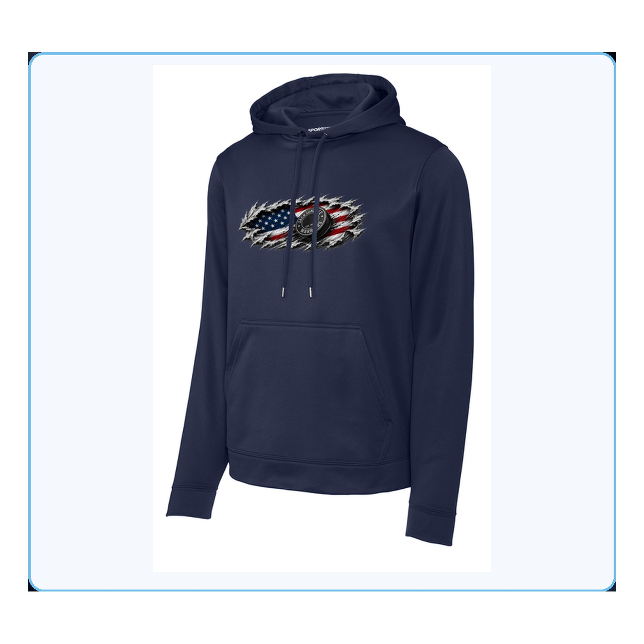 Jacksonville Warriors Sport-Tek F244 Performance Fleece Hoodie