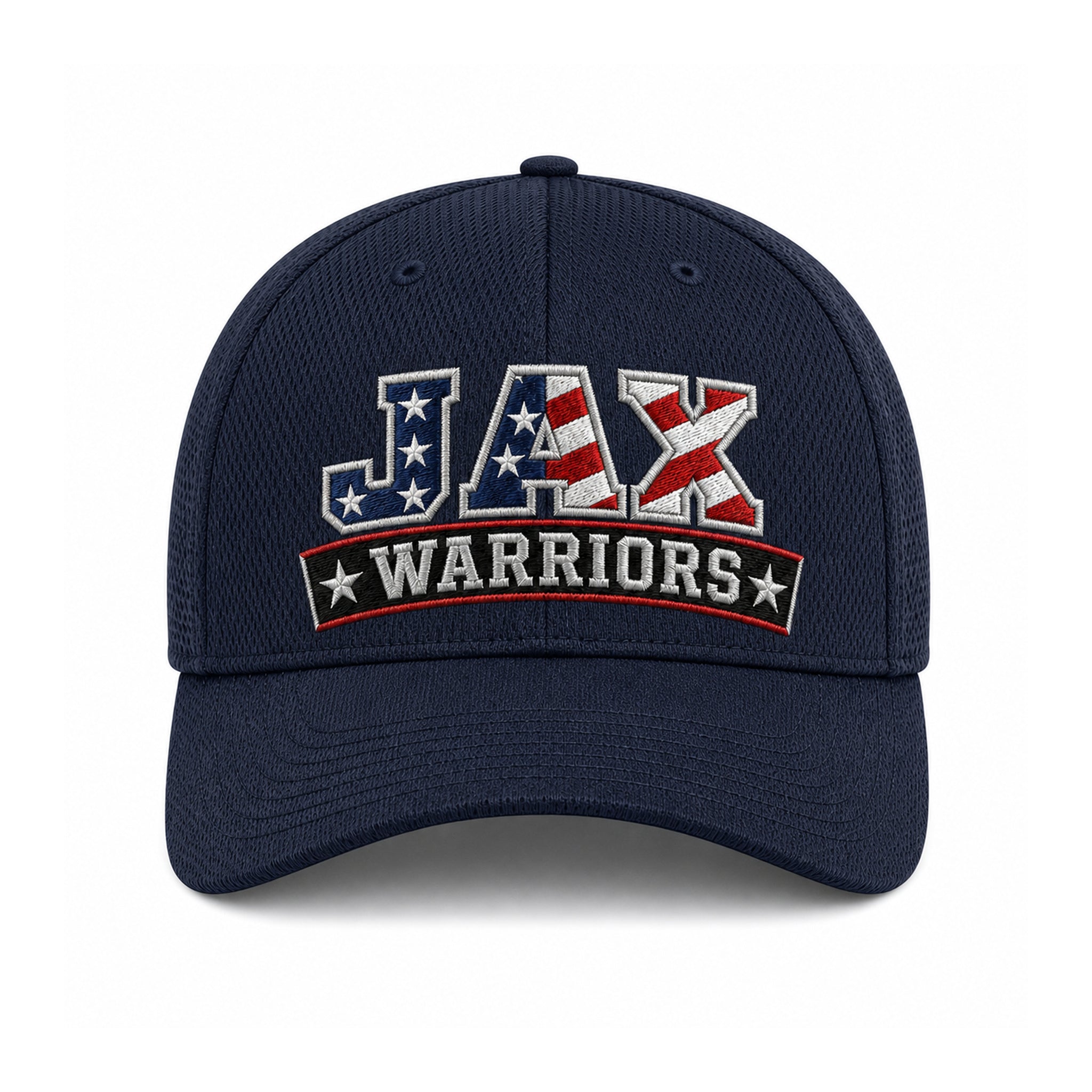 Jacksonville Warriors New Era 39THIRTY Performance Stretch Mesh Cap