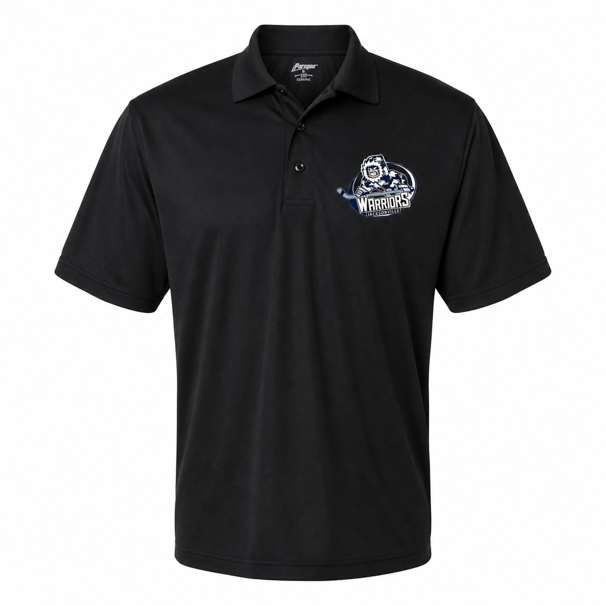 Jacksonville Icemen Warriors Official Logo Performance Polo