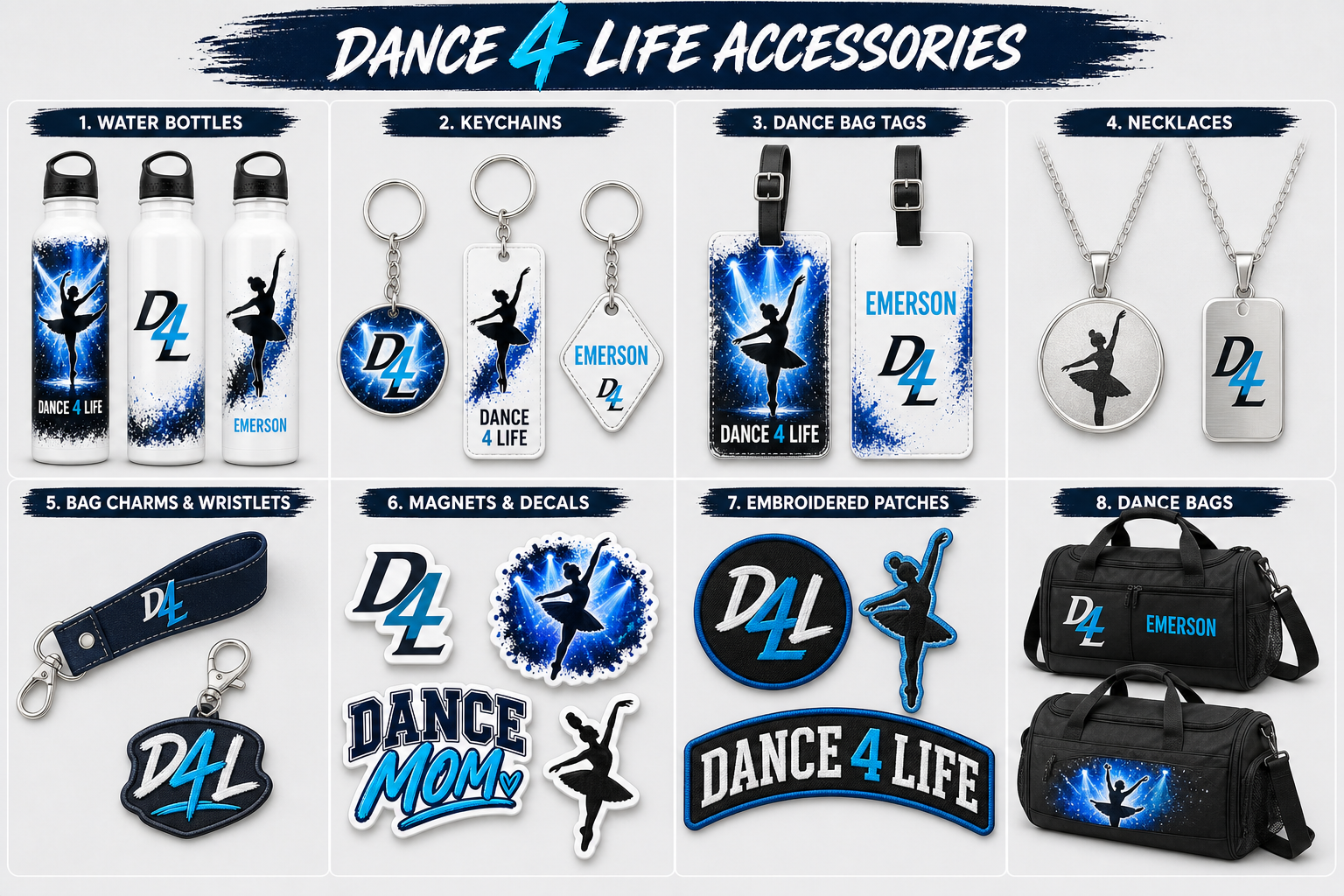 Dance 4 Life Embroidered Patch