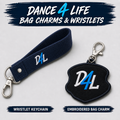 Dance 4 Life Wristlet Keychain