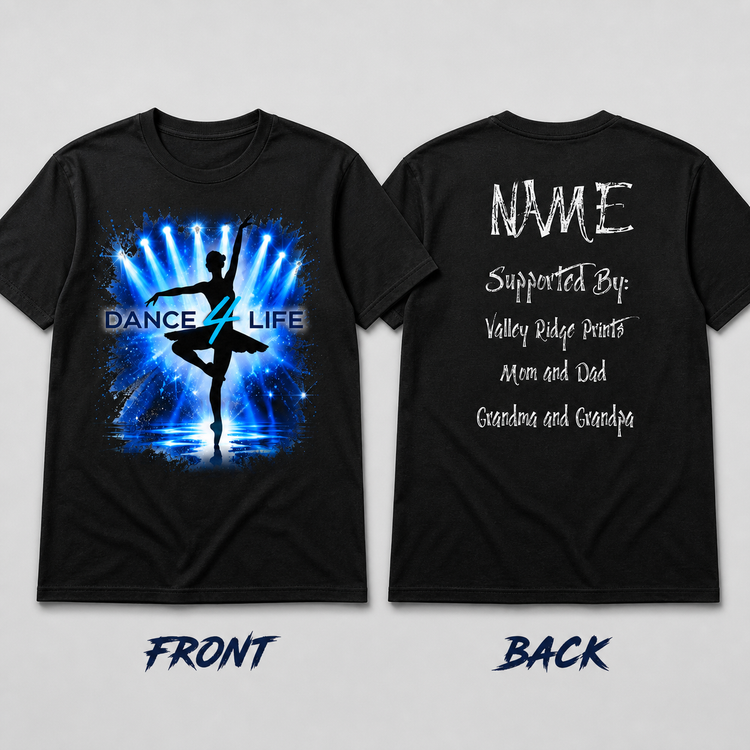 Dance 4 Life Sponsor Me T-Shirt