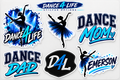 Dance 4 Life Individual Stickers