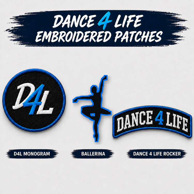 Dance 4 Life Embroidered Patch