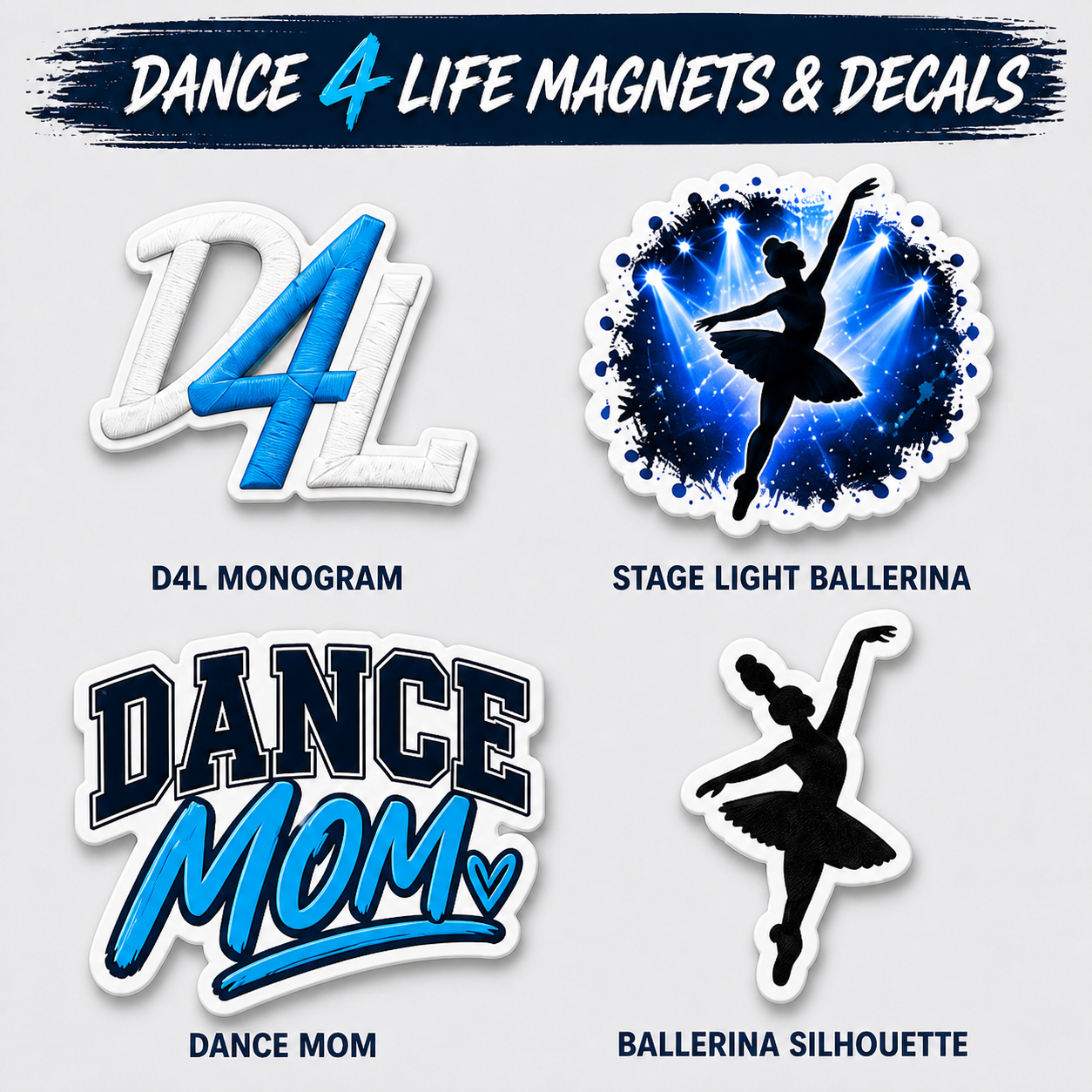 Dance 4 Life Magnet or Waterproof Decal