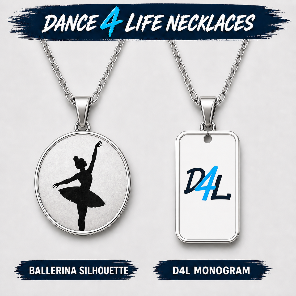 Dance 4 Life Pendant Necklace