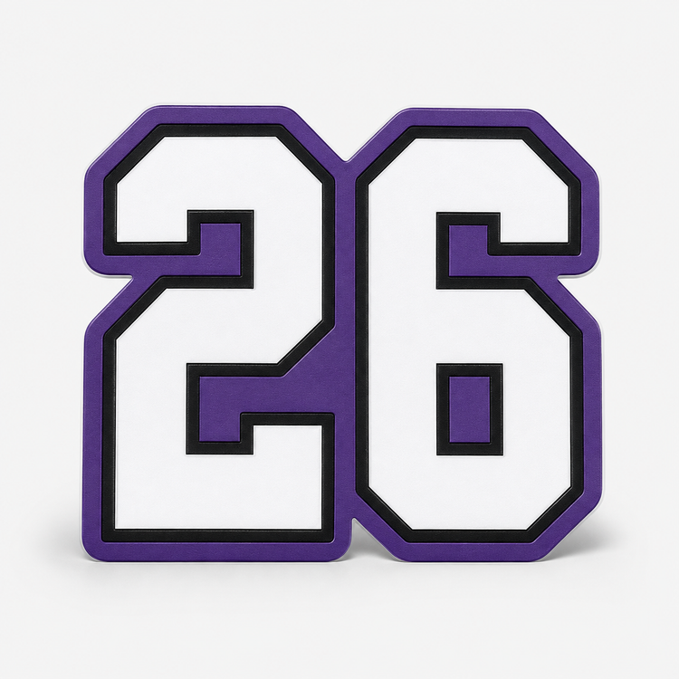 LUNAtics Player Number Magnet