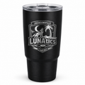 LUNAtics Laser-Engraved 20 oz Black Tumbler
