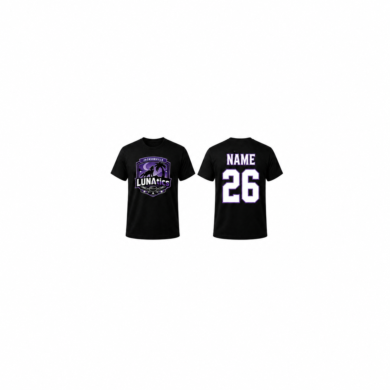 LUNAtics Ultra Soft Personalized T-Shirt