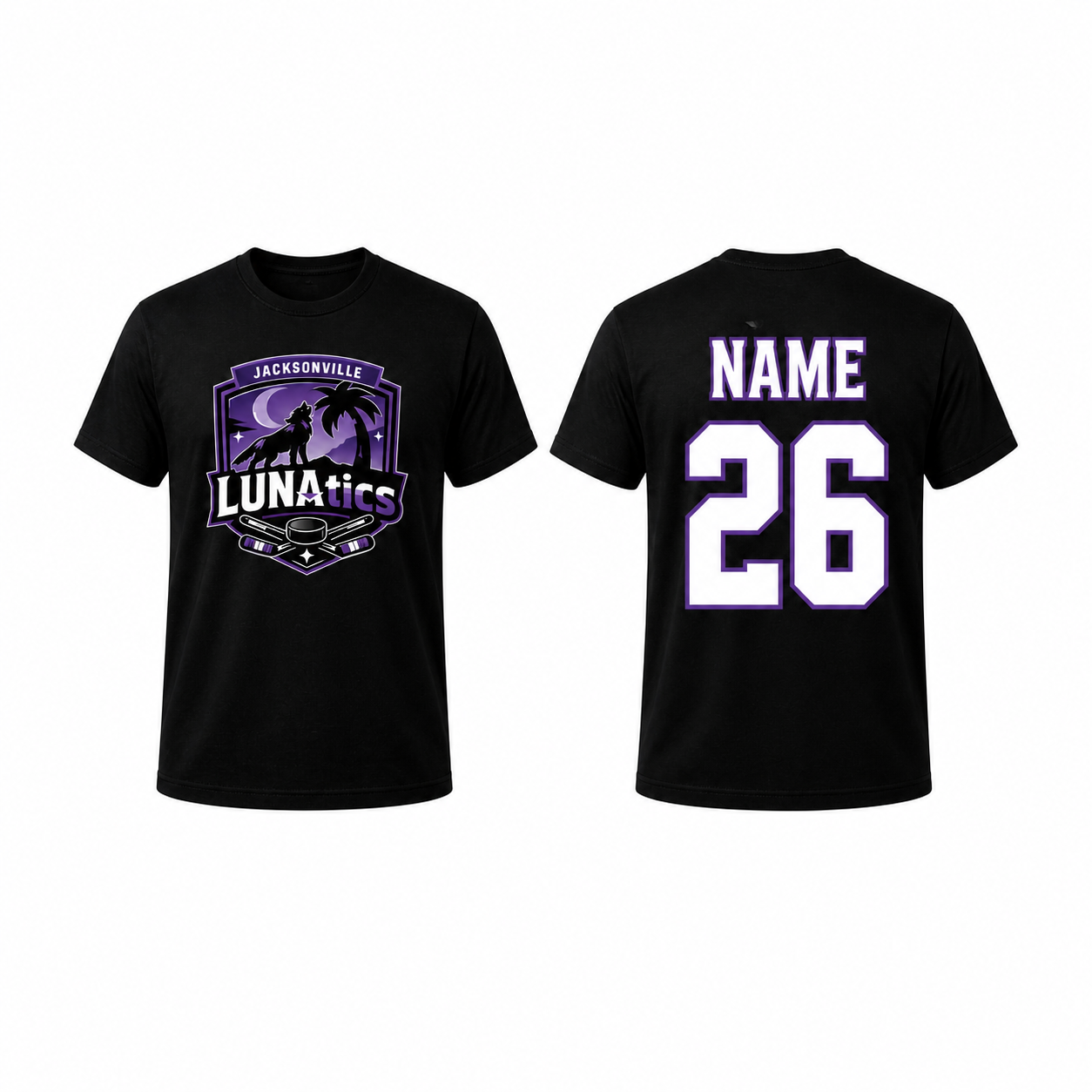 LUNAtics Personalized Performance T-Shirt